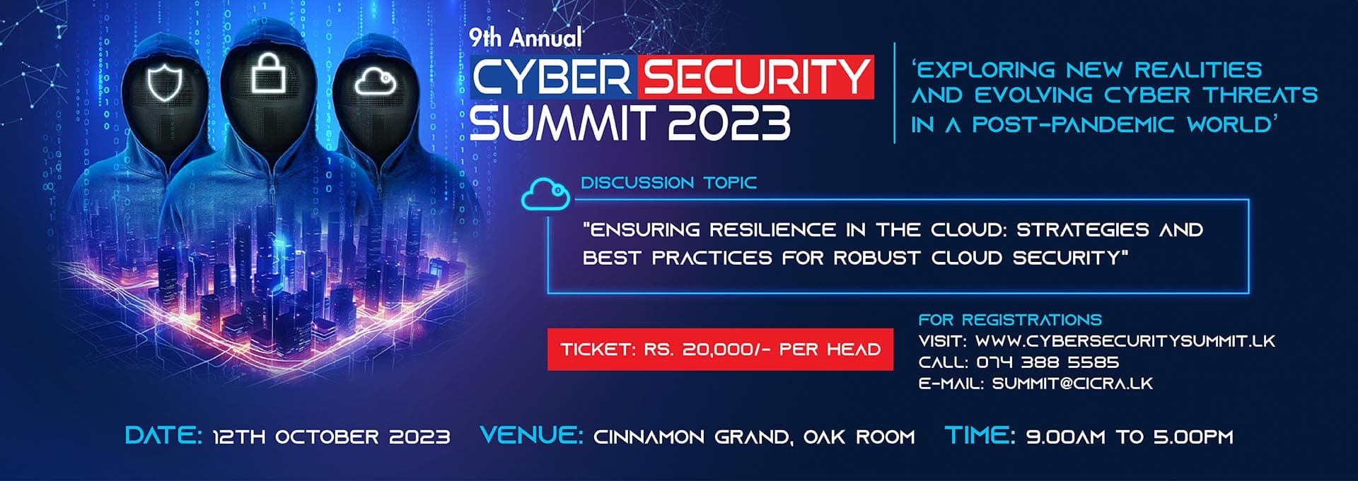 Cyber Security Summit 2023 archival cloud-security session banner